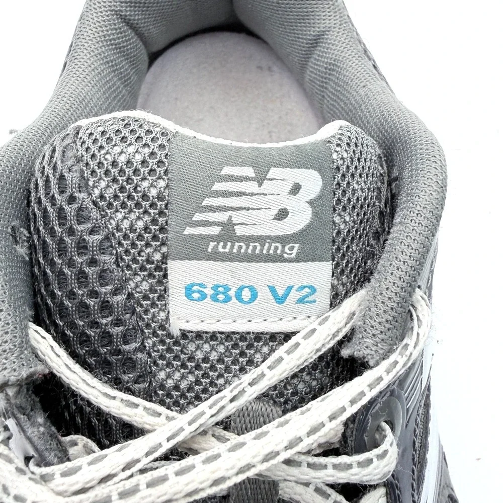 New Balance 680 V2 Women's 9.5 Running Shoes Gray Athletic